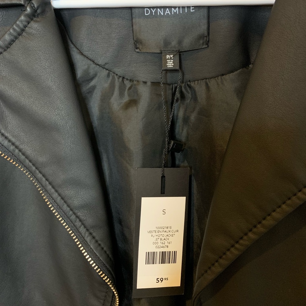 COPY - Dynamite Leather Jacket - Picture 4 of 4